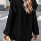 Round Neck Ruffled Blouse