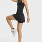 Women's Cressida Square Neck Sports Tank Dress with Full Coverage Bottoms