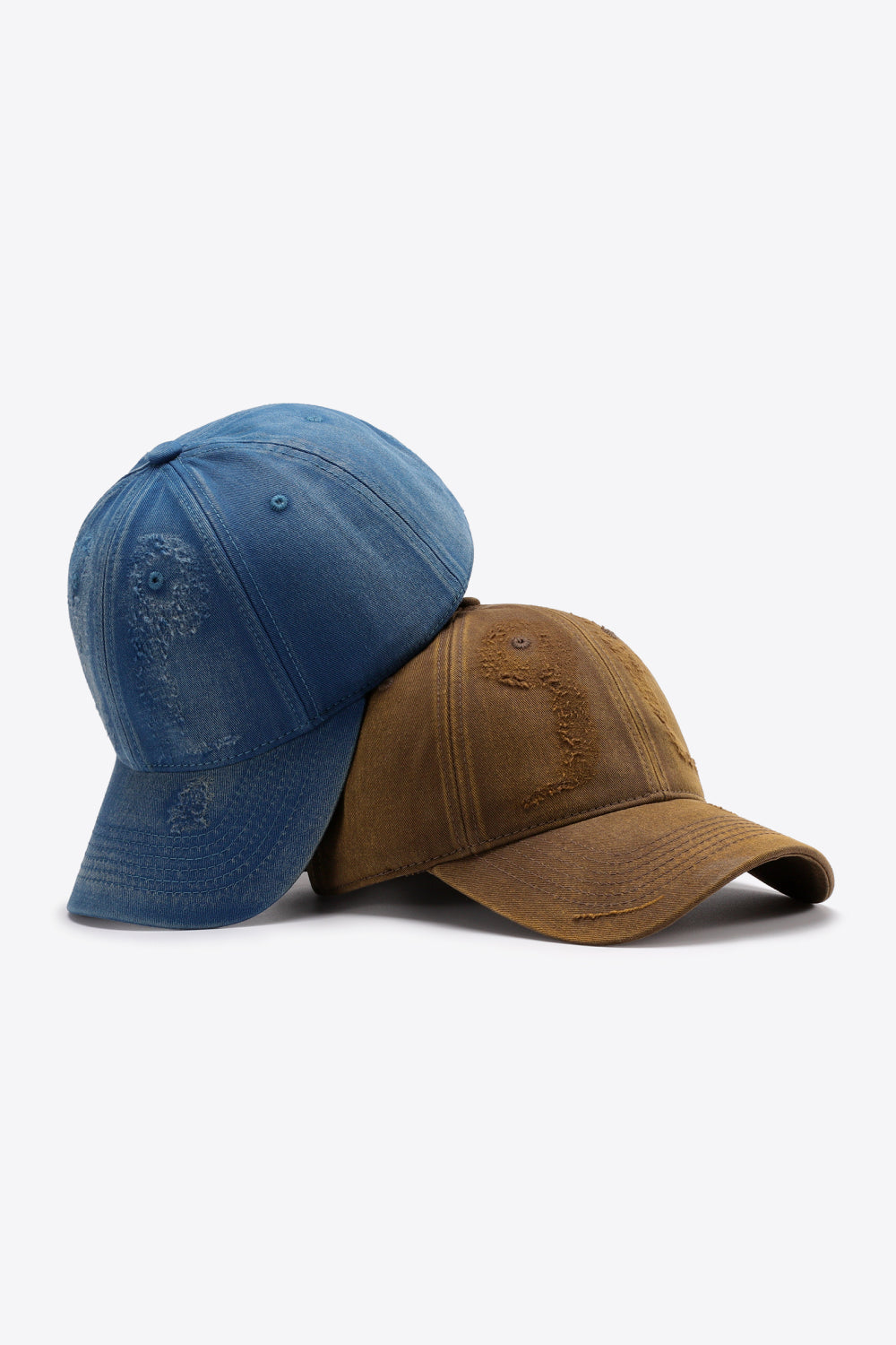 Zelda&ClaraC Distressed Adjustable Baseball Cap