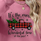 CHRISTMAS THEMED Graphic Round Neck Long Sleeve Sweatshirt