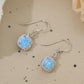 Ariel&Emaline Opal Square Drop Earrings