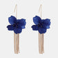 Flower Shape Acrylic Dangle Earrings
