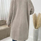 Adrien Planet Collared Neck Drop Shoulder Coat