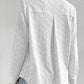Heart Collared Neck Button Down Shirt