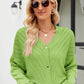 SavannahTree V-Neck Button Down Cardigan