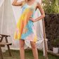 Tie-Dye Sleeveless Dress with Pockets