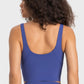 Deep V-Neck Crop Sports Bra in Assorted Colors