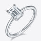1 Carat Moissanite 925 Sterling Silver Solitaire Ring 💜