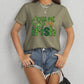 KISS ME I'M IRISH Round Neck T-Shirt