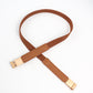 Women's PU Elastic Skinny Belt
