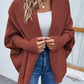 SkyMarie Open Front Long Sleeve Cardigan