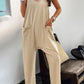 Pocketed Spaghetti Strap Overalls