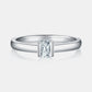 Moissanite 925 Sterling Silver Solitaire Ring