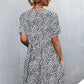 Women's Printed Button down Pocketed Dress