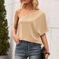 Single Shoulder Half Sleeve T-Shirt