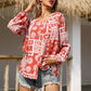 Round Neck Button Down Shirt