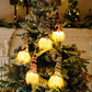 Assorted Christmas 2-Piece Light-Up Gnome Hanging Widgets Ornaments