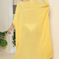 One Size V-Neck Three-Quarter Sleeve Cover-Up