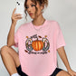 Round Neck Short Sleeve Graphic T-Shirt