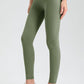 Basic Style High-Stretch Wide Waistband Sport Leggings