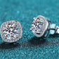 Women's Let Me Love You 1 Carat Moissanite Stud Earrings