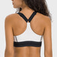 LB&M Style Contrast Sports Bra