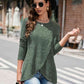 Round Neck Long Sleeve T-Shirt