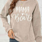 MAMA Graphic Round Neck Sweatshirt
