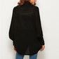 Open Front Batwing Sleeve Cardigan