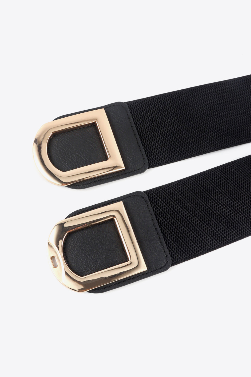 Jessica Anne Beauty Double D Buckle PU Belt