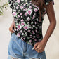 Printed Round Neck Short Sleeve T-Shirt