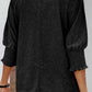Round Neck Three-Quarter Sleeve Top