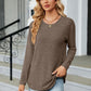 Full Size Round Neck Long Sleeve T-Shirt