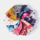 Tie-Dye Cuffed Rib-Knit Beanie Hat
