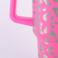 Mugie 40 Oz Leopard Stainless Steel Tumbler in Assorted Colors