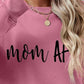 Letter Graphic Dropped Shoulder Sweatshirt