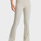 ChicBea Elastic Waist Flare Yoga Pants