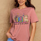Simply Love Full Size BOOKS ARE MY LOVE LANGUAGE Graphic Cotton Tee