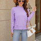 Round Neck Long Sleeve Sweater