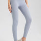 Basic Style High-Stretch Wide Waistband Sport Leggings