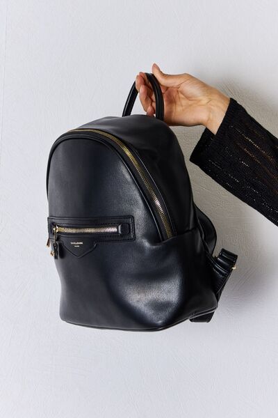 David Jones PU Leather Backpack *