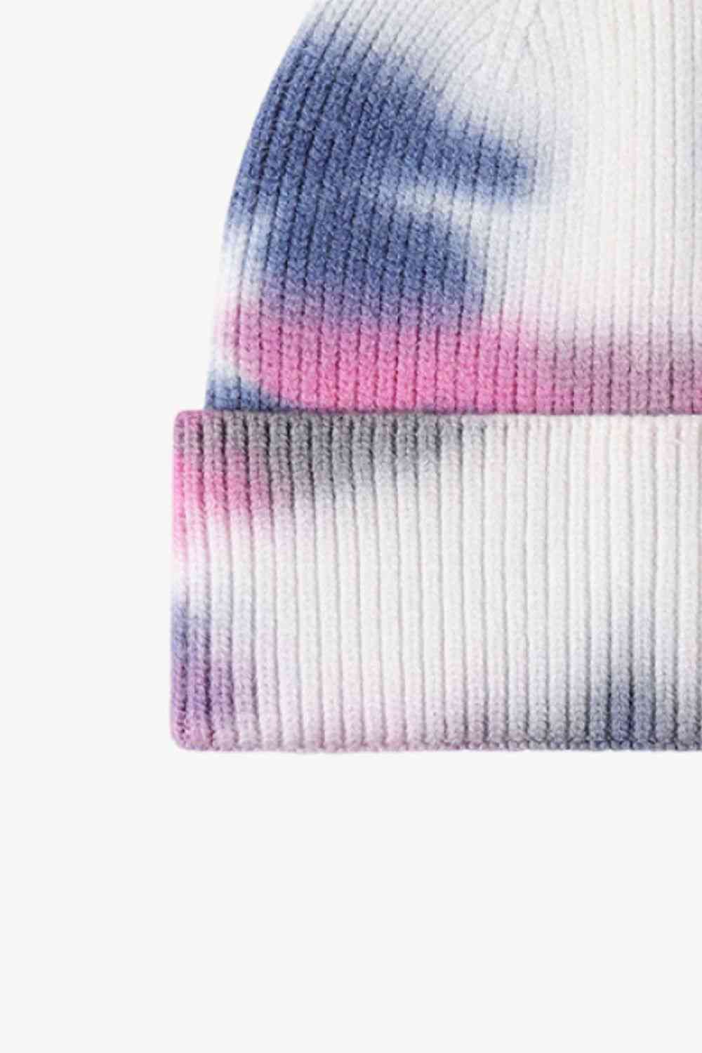 CHIC HATZ Tie-Dye Hat Cuffed Knit Beanie