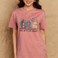 Simply Love Full Size BOOKS ARE MY LOVE LANGUAGE Graphic Cotton Tee