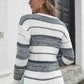 KnitwearTime Two-Tone Slit Sweater