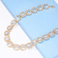 Zinc Alloy Resin Necklace