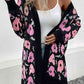 ModDanzyCloset Black Open Front Longline Cardigan