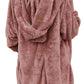 Teddy Hooded Jacket with Pockets