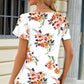 Square Neck Short Sleeve T-Shirt