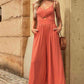 BeautifyJumpers Smocked Spaghetti Strap Wide Leg Jumpsuit