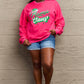 Simply Love Full Size Christmas Themed MAMA CLAUS Round Neck Sweatshirt